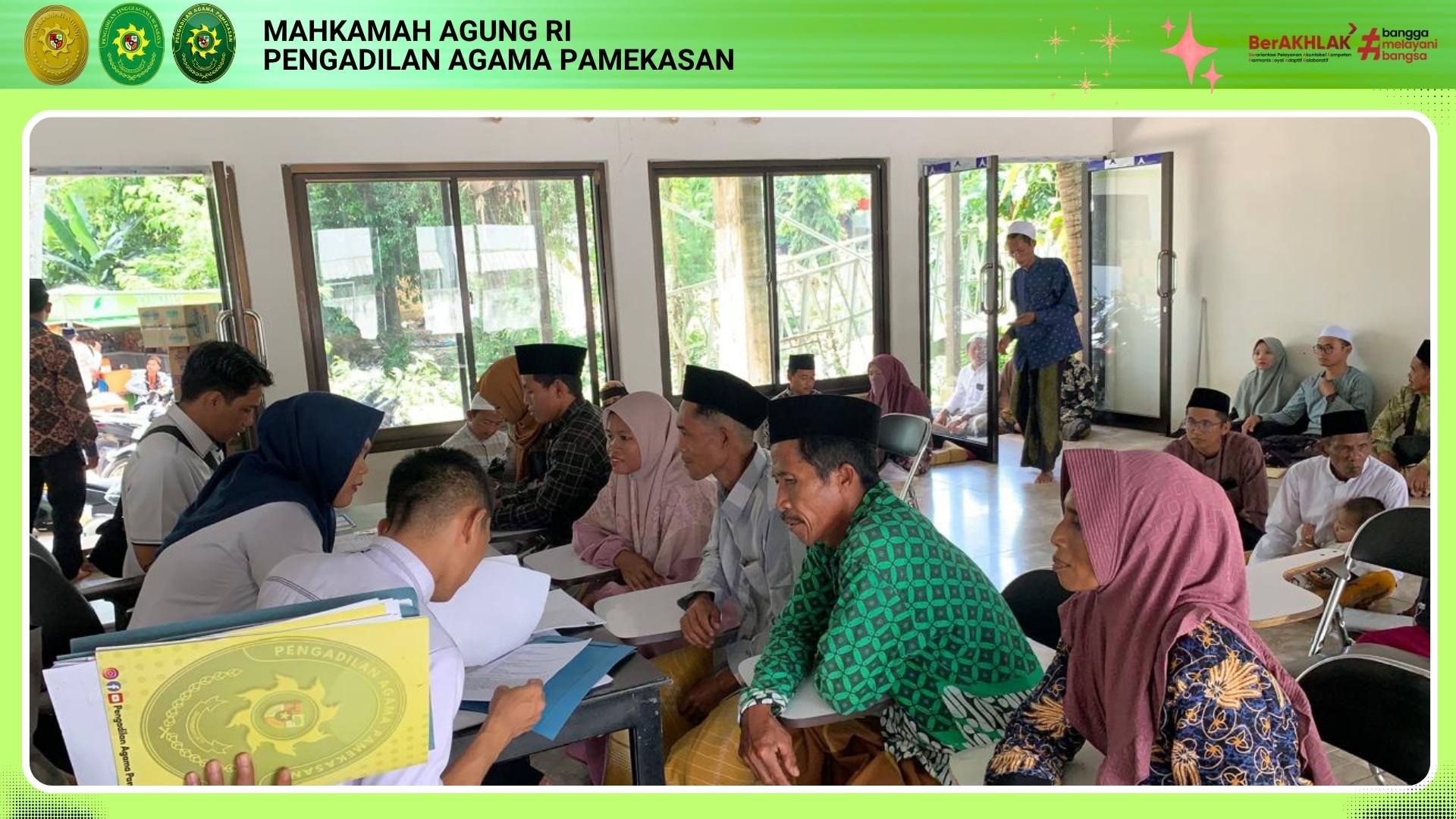 Jamin Akurasi Data. PA Pamekasan Verifikasi Berkas Itsbat Nikah di Kampus IDB